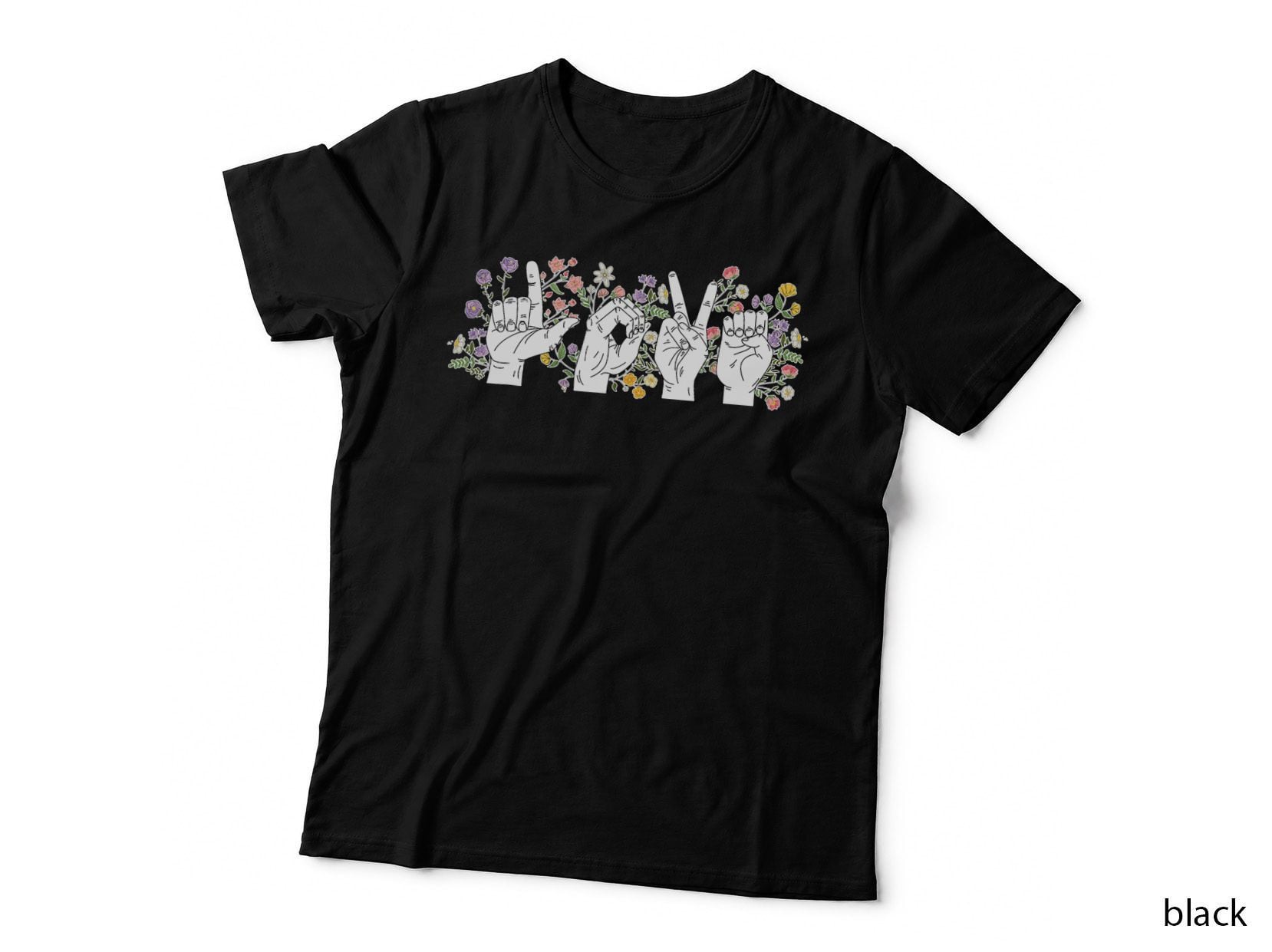 Sign Language Love Valentines Day T-Shirt