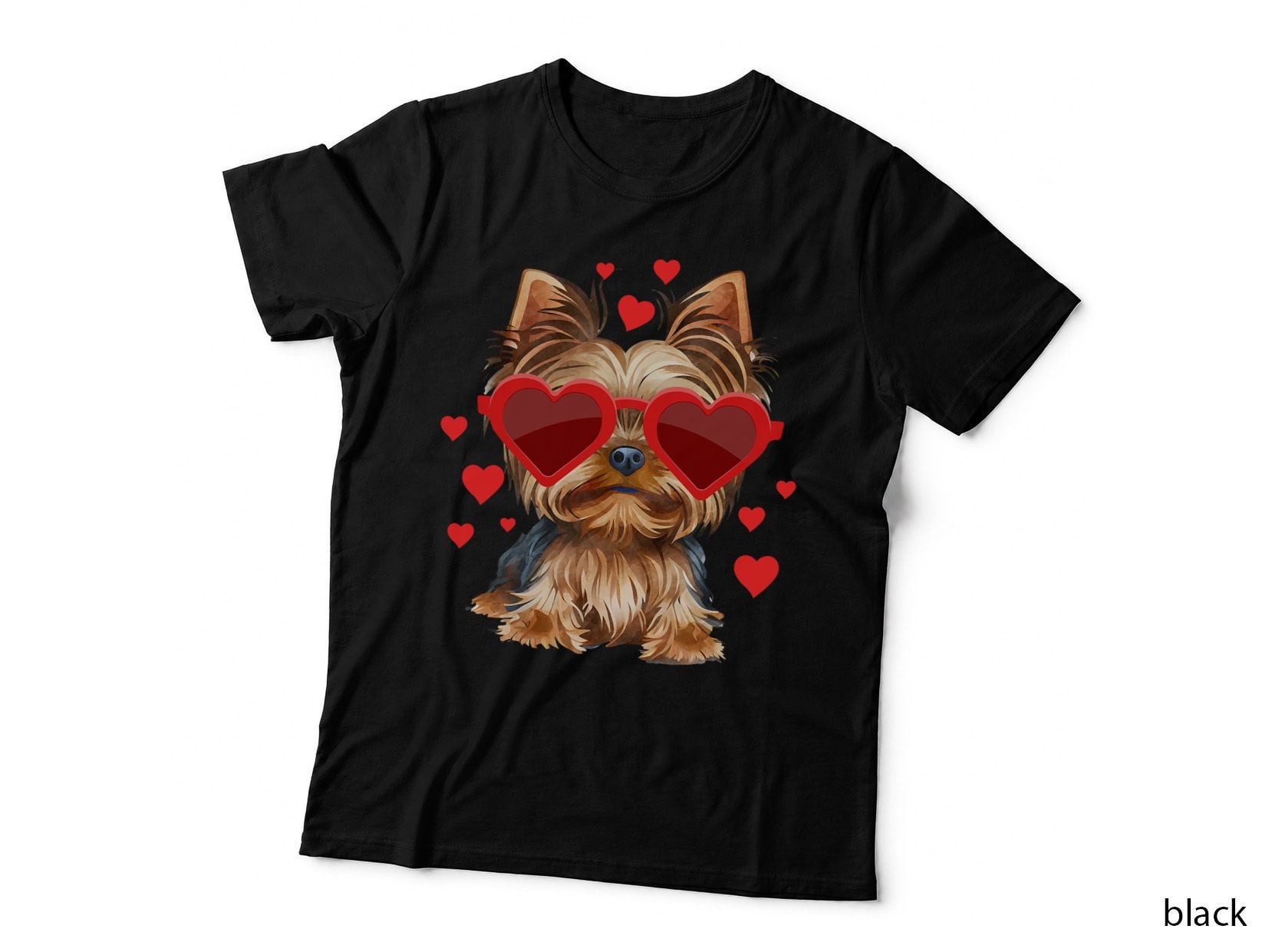 Yorkshire Terrier Valentines Day Yorkie Lover T-Shirt