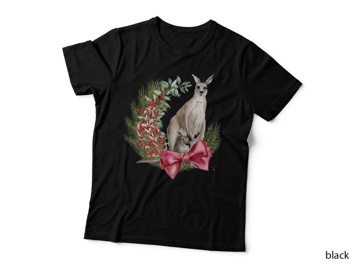 An Australian Christmas - Kangaroo Illustration Classic T-Shirt