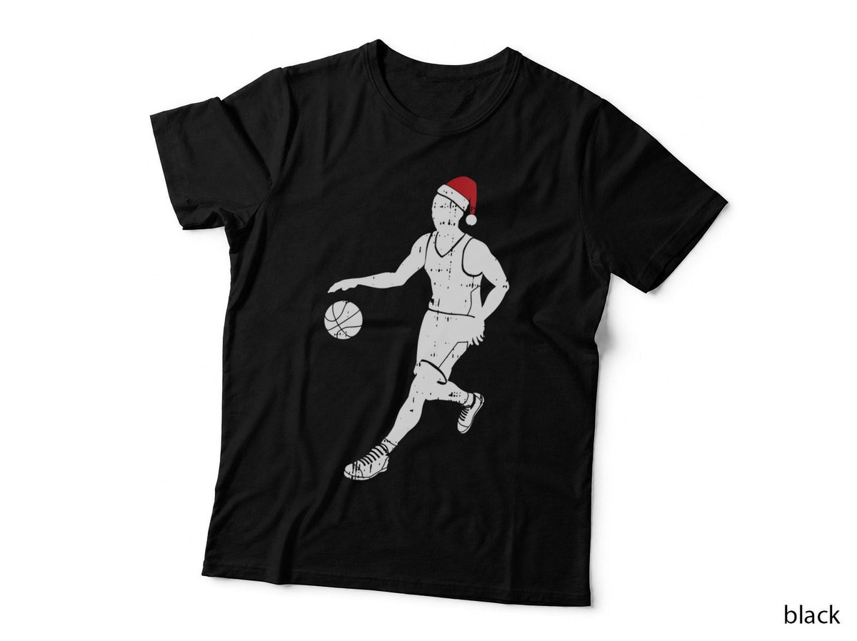 Basketball Player Christmas Pajama Cool Sport X-Mas T-Shirt