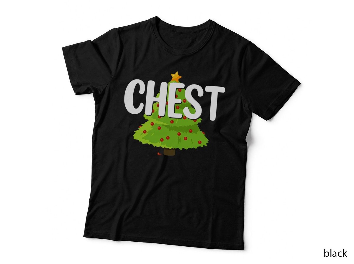 Chest Nuts Shirt Chestnuts Shirt Christmas Couples Chest T-Shirt