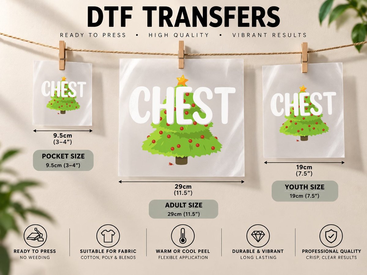 Chest Nuts Chestnuts Christmas Couples Chest DTF Transfer Iron On