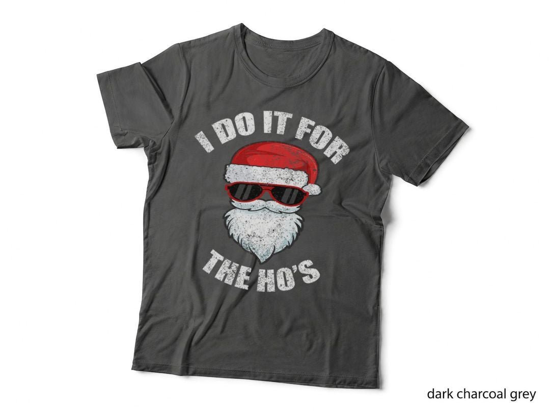 Funny Christmas Adult Naughty Dirty Pajama, Ho Pj, Men Women T-Shirt
