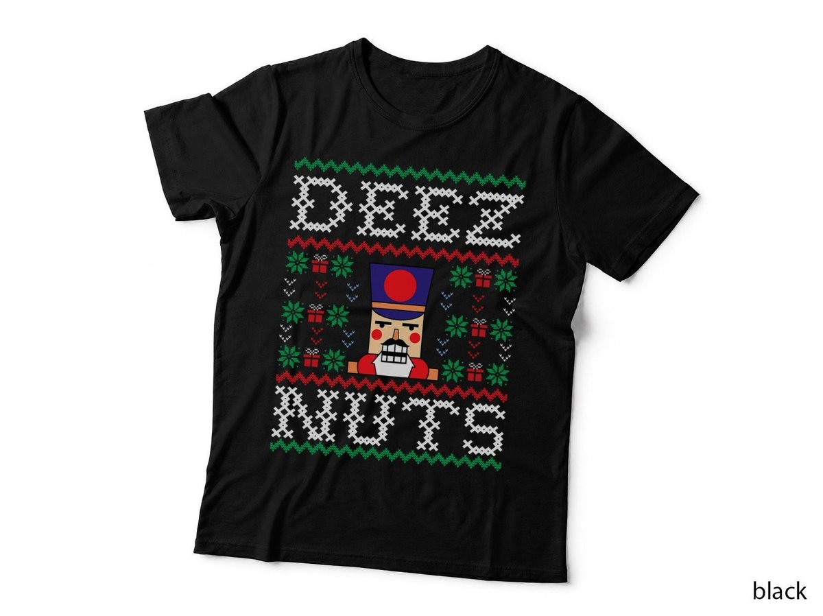 Funny Christmas Pajama Family Xmas Deez Nuts Nutcracker Nut T-Shirt