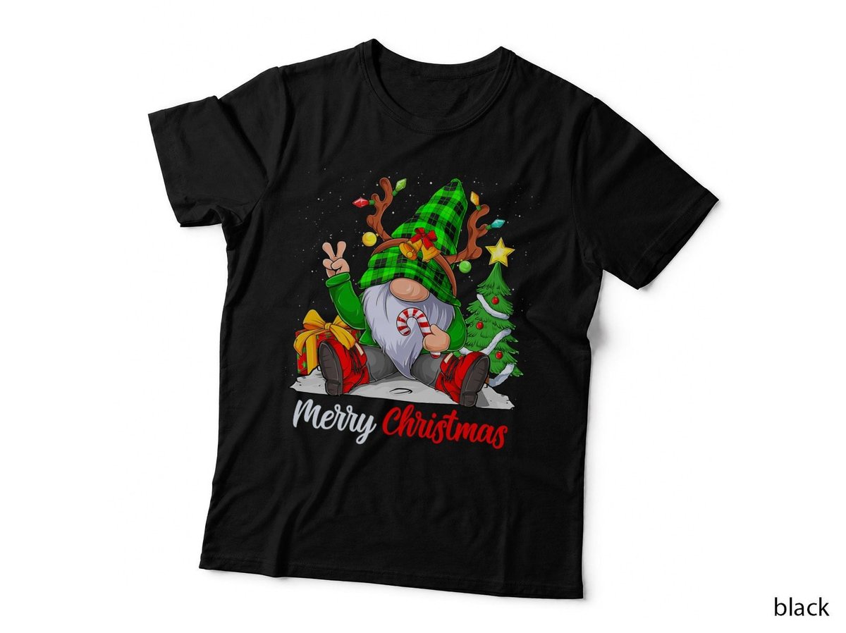 Merry Christmas Gnome Family Christmas Shirts for Women Men T-Shirt