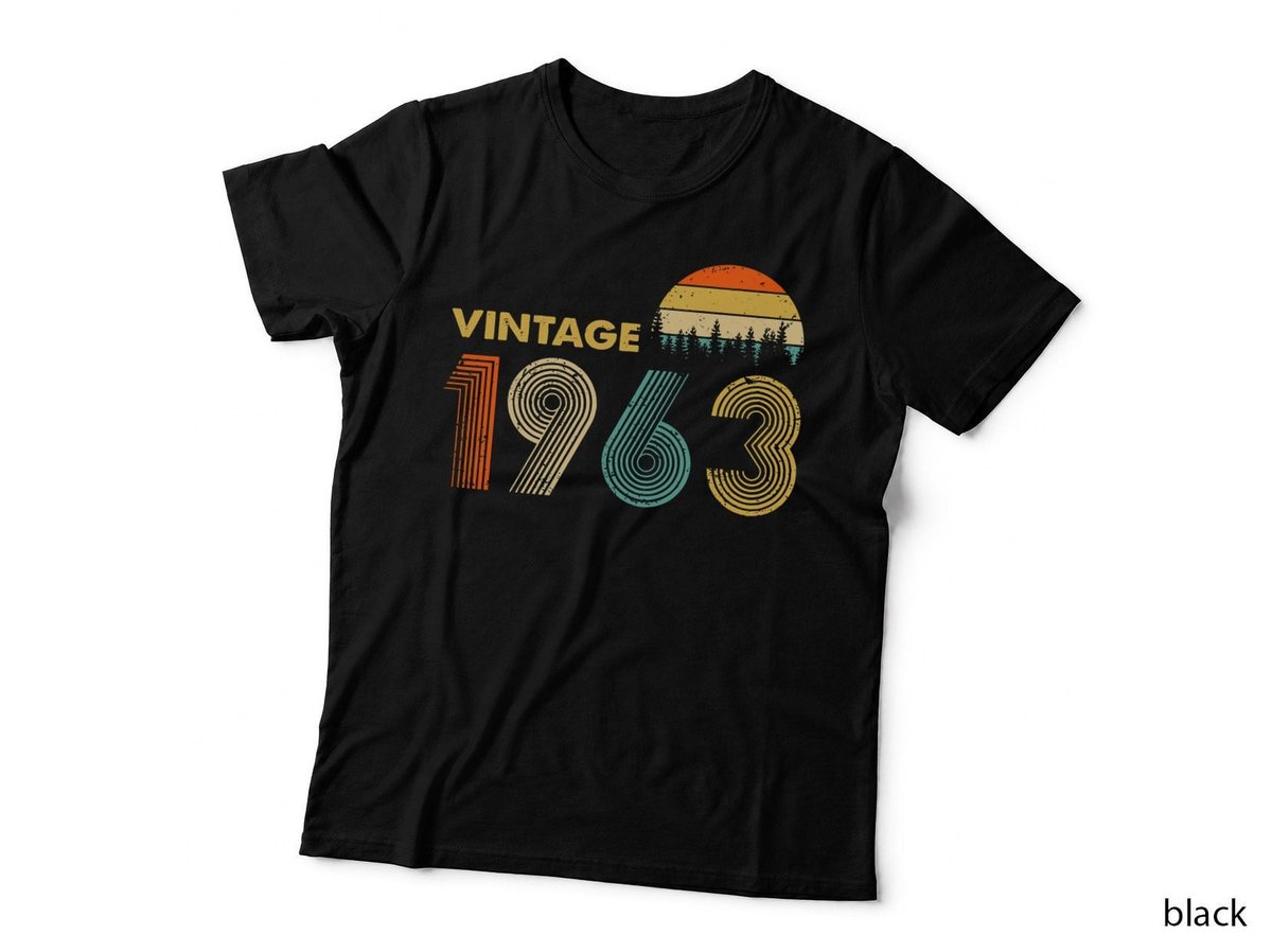 Vintage 1963 Christmas Thankful T-Shirt