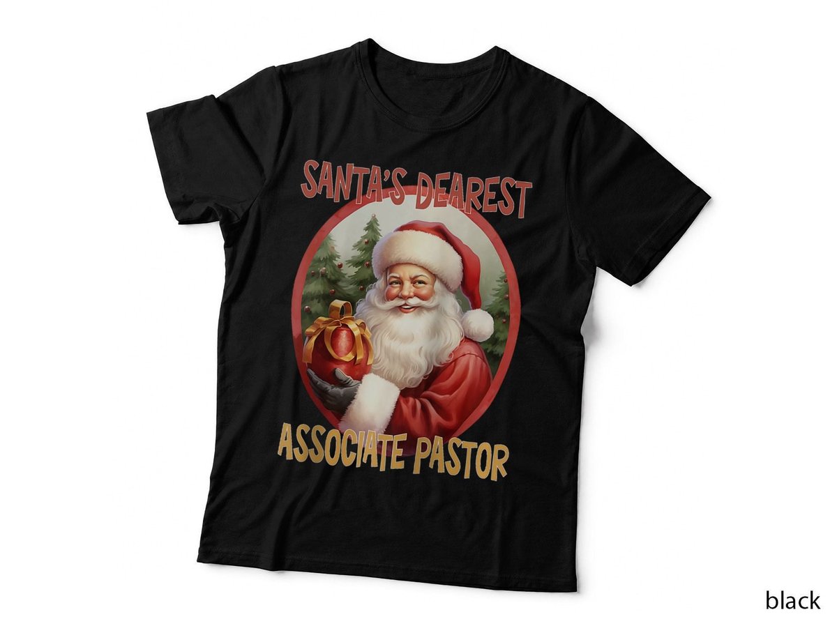 Associate Pastor Christmas Holiday Love Xmas, Christmas Holiday Love T-Shirt