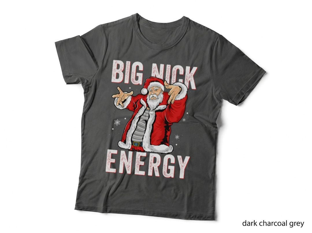 Big Nick Energy Santa Naughty Adult Humor Funny Christmas Pullover Hoodie