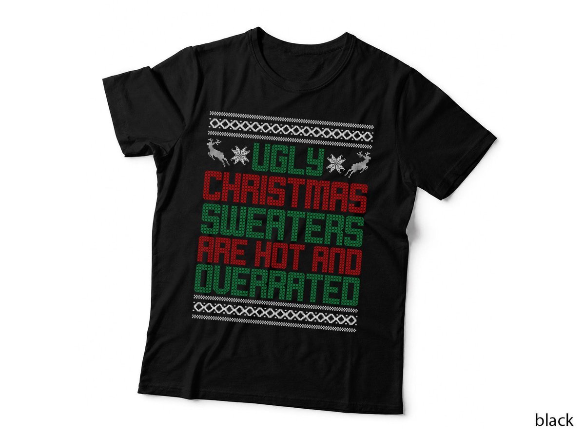 Funny Christmas Shirt for Ugly Sweater Party Men Women Kids T-Shirt