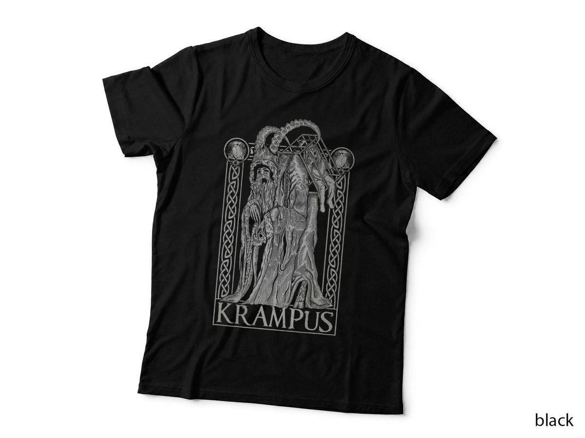 Krampus - Gruss Von Krampus Dark Gothic Christmas T-Shirt