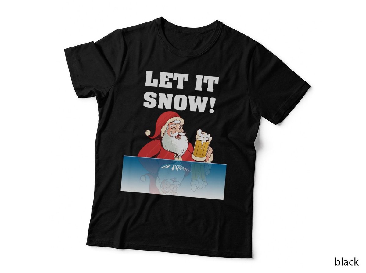 Let It Snow Cocaine Santa Sweater White Christmas Gift Adult Pullover Hoodie