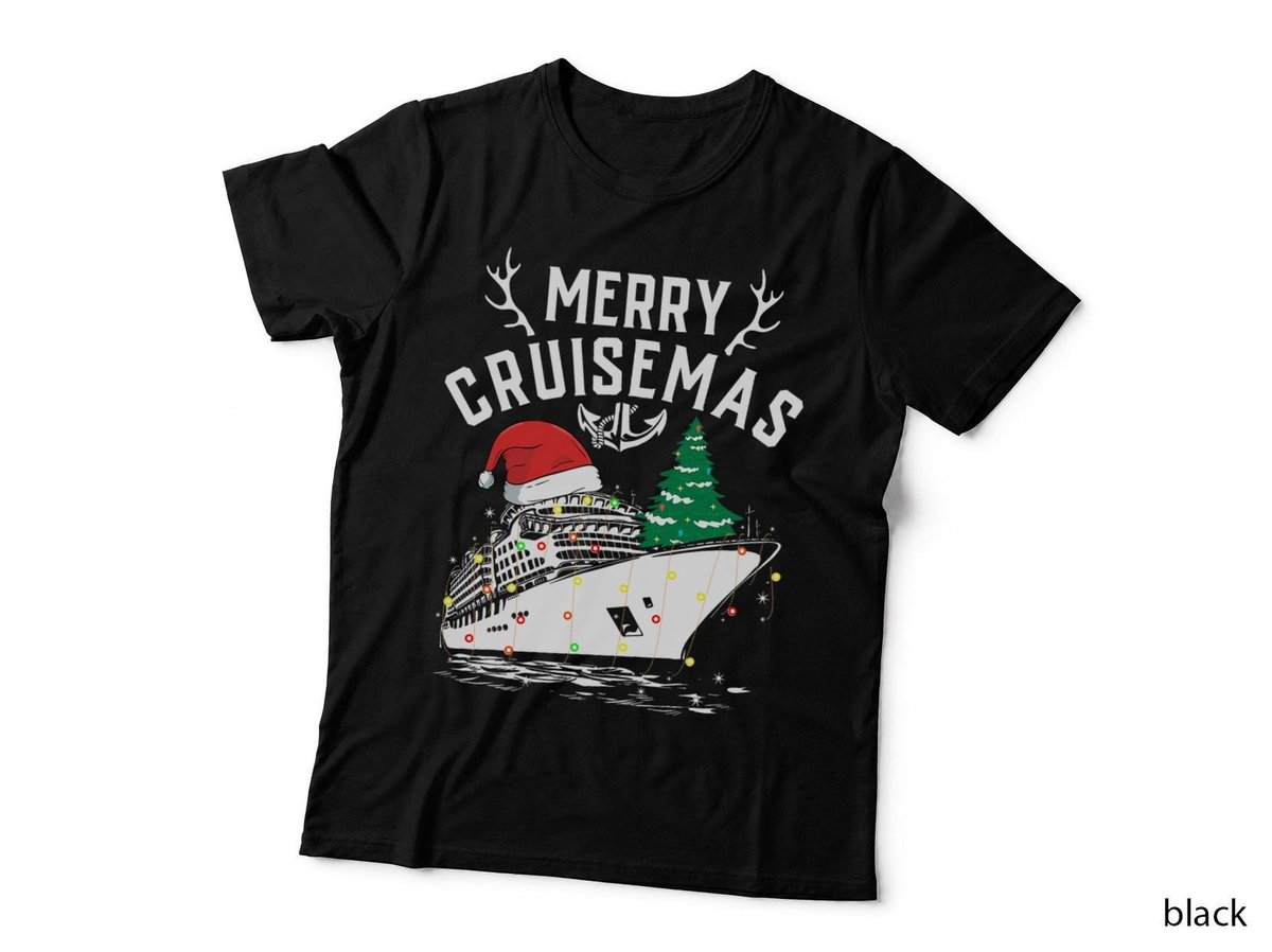 Merry Cruisemas Cruise Ship Family Christmas Funny T-Shirt