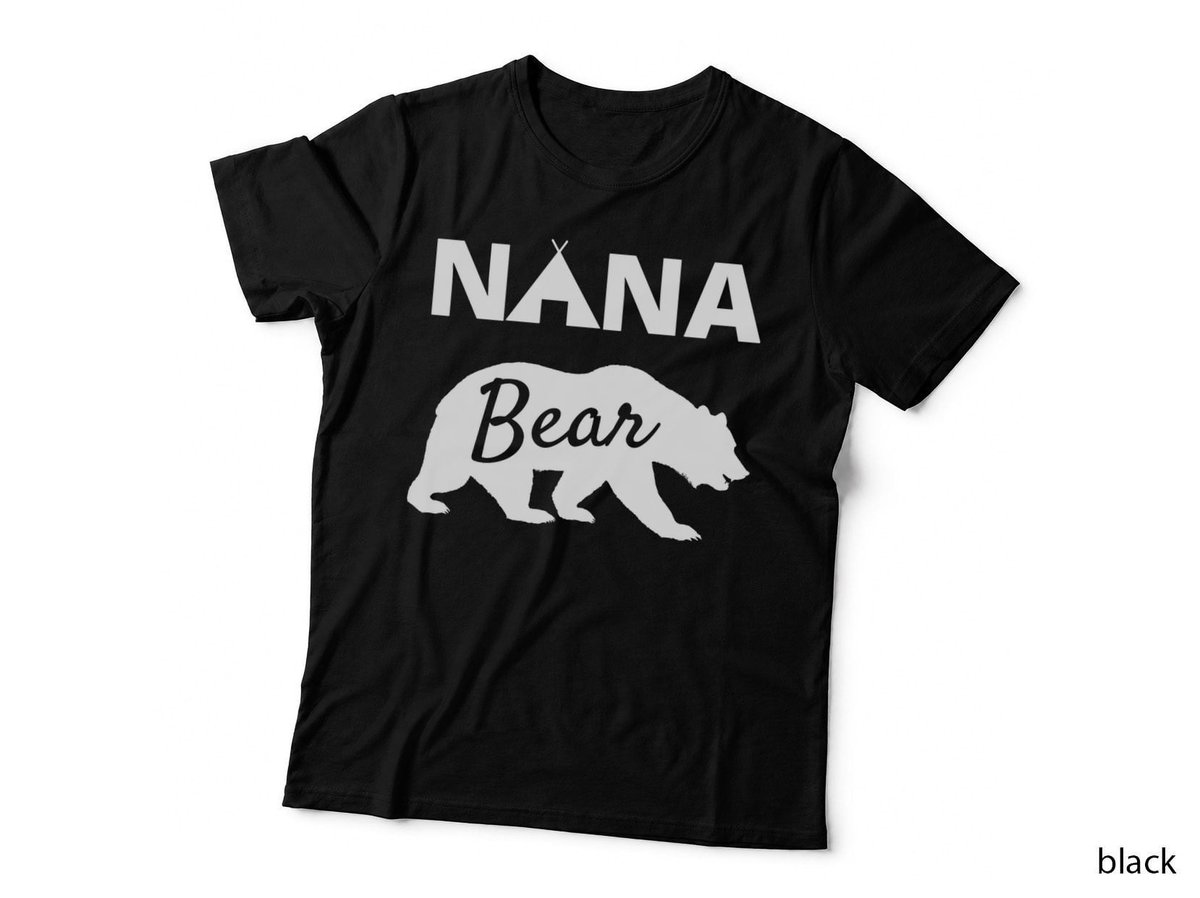 Nana Bear Shirt Family Outfit Camping Christmas Gift Grandma Pullover Hoodie