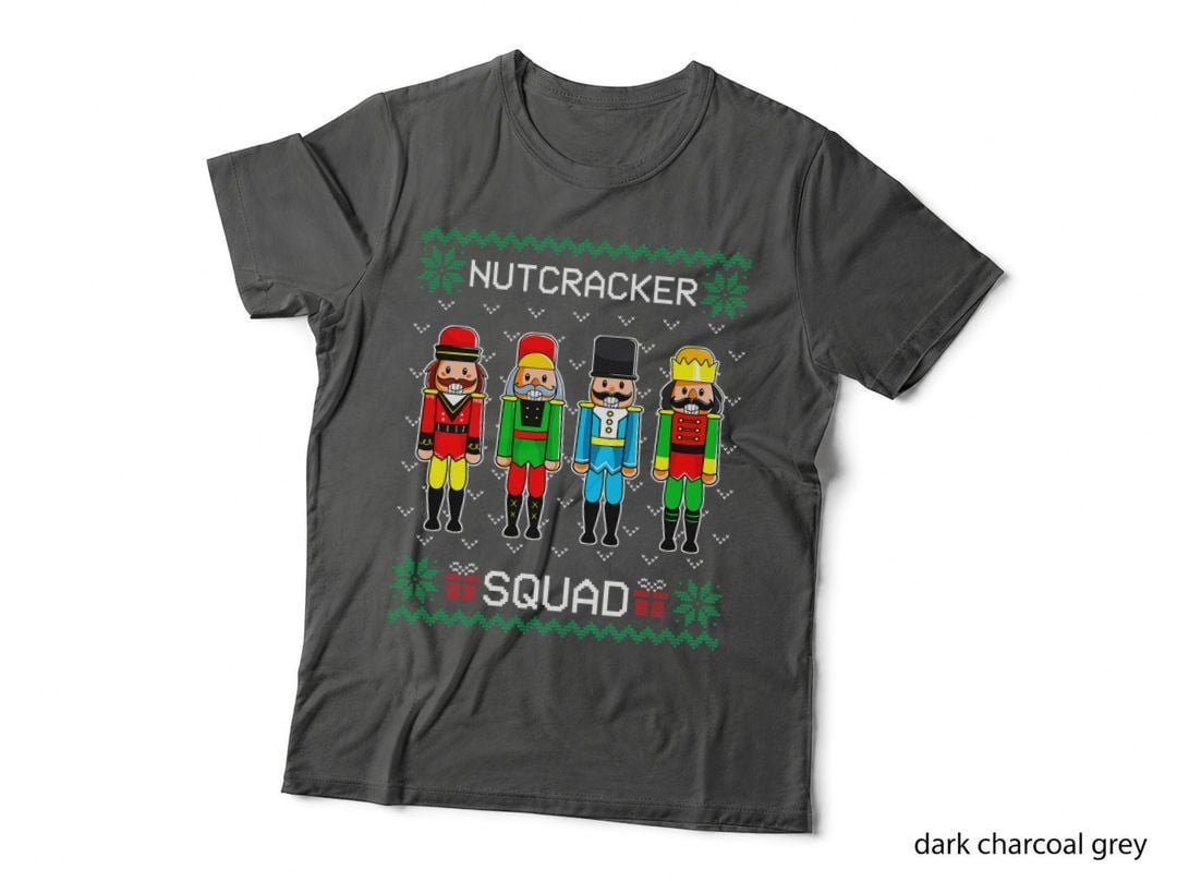 Nutcracker Squad Ballet Dance Christmas Matching Family T-Shirt