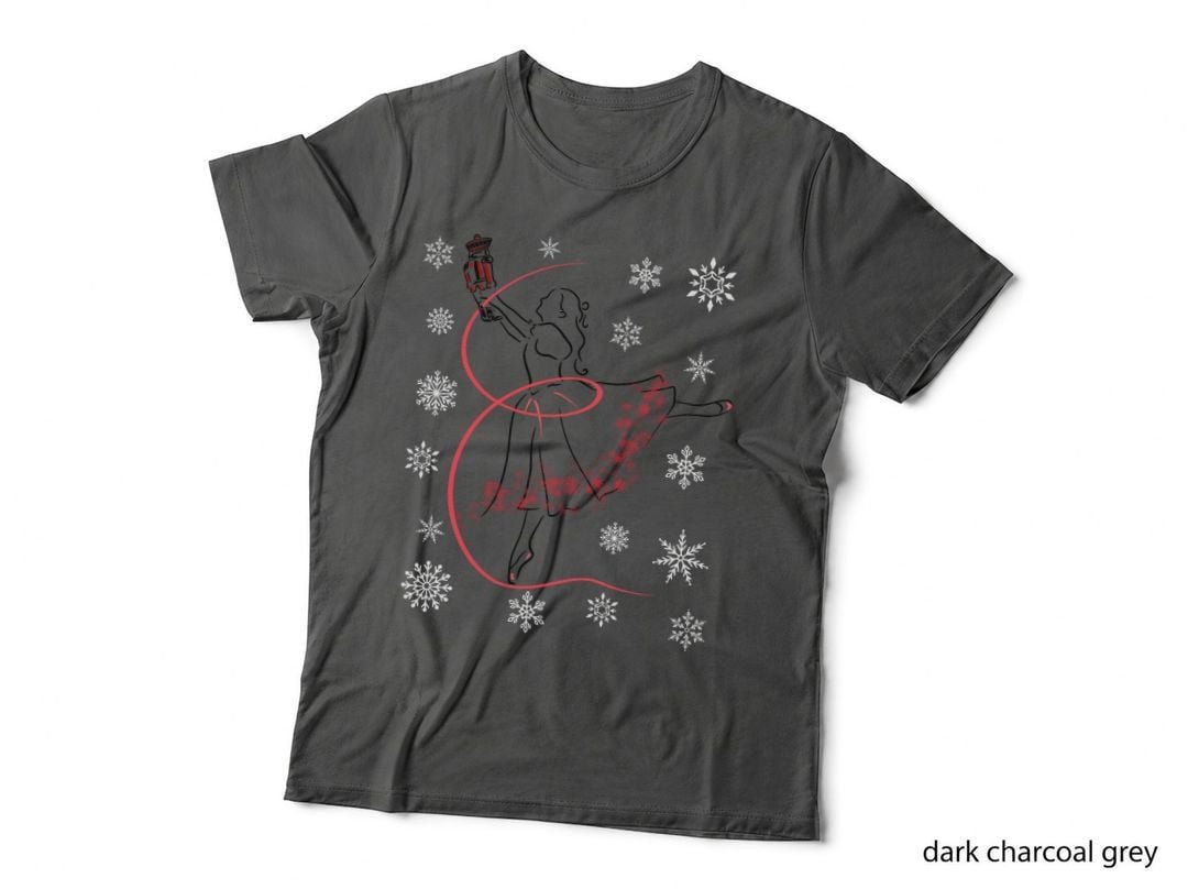 The Nutcracker Ballet and Clara Christmas Holiday Dance Pullover Hoodie T-Shirt