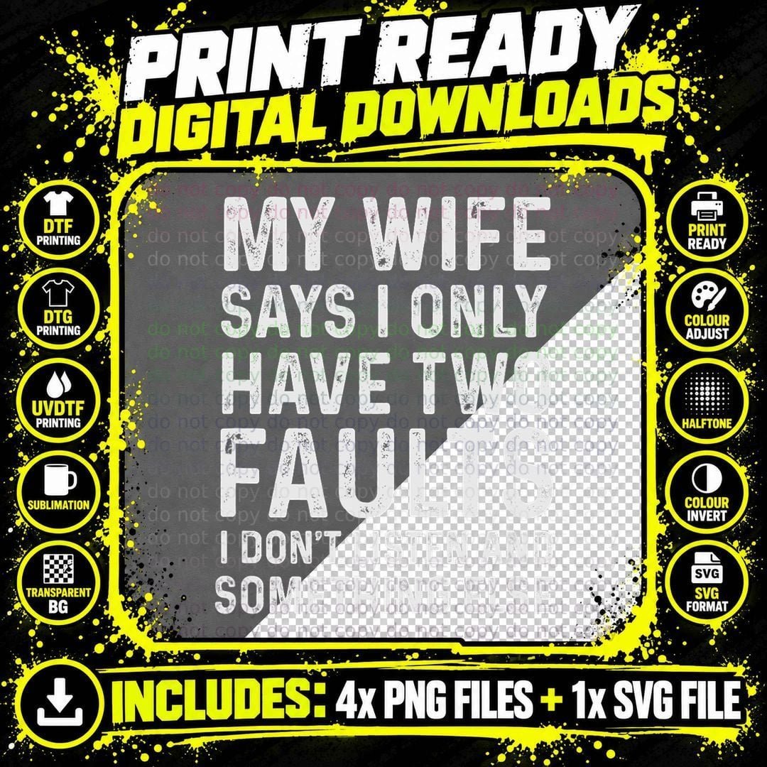 Xmas Gifts for Men That Have Everything Funny Husband Png SVG Digital Bundle