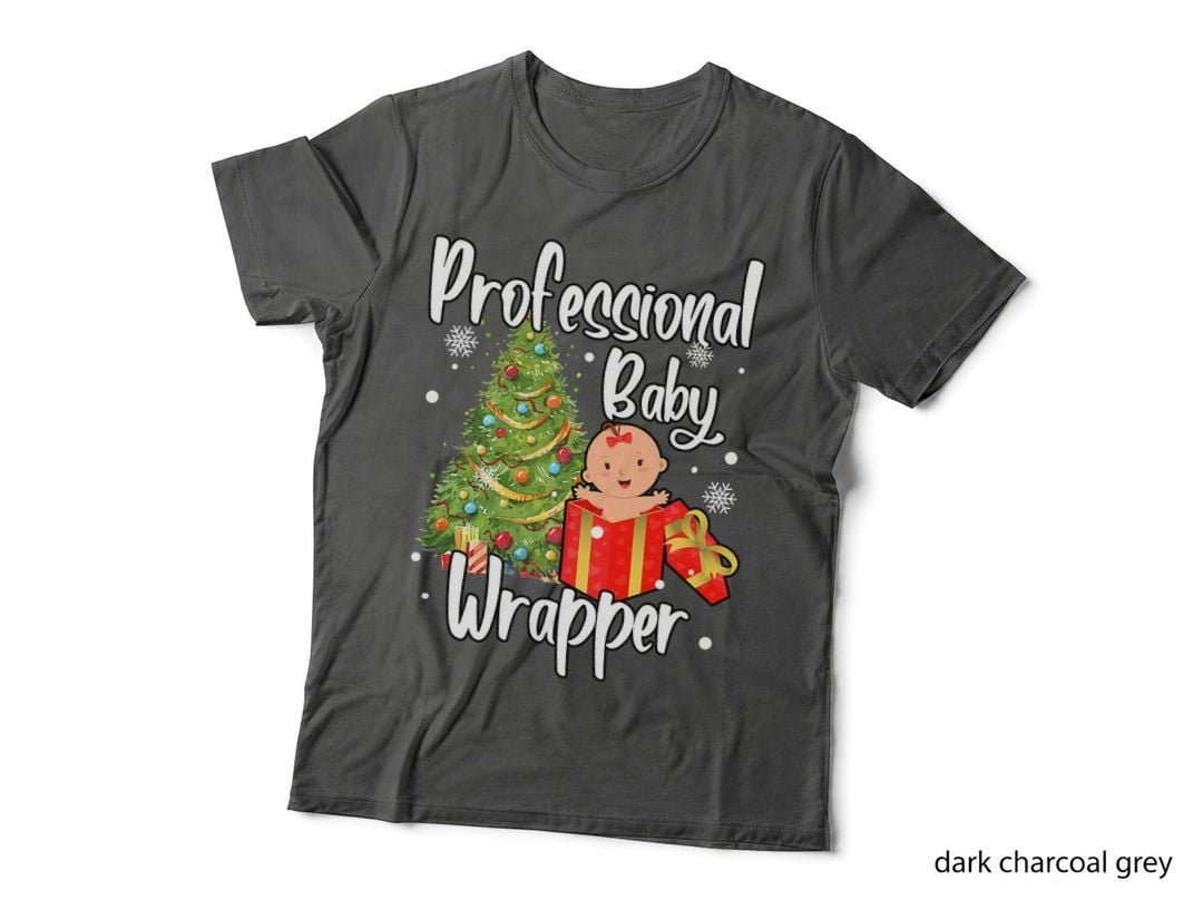 APDL Professional Baby Wrapper Funny Christmas NICU Nurse T-Shirt