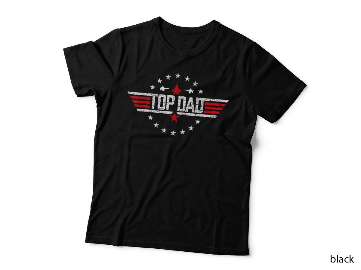 Christmas Birthday for Top Dad Birthday Gun Jet Fathers Day T-Shirt