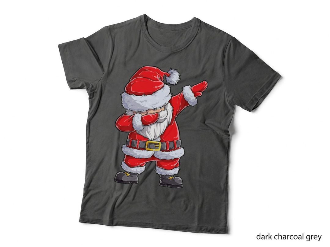 Christmas Boys Dabbing Santa Claus Girls Funny Xmas Dab Cute T-Shirt