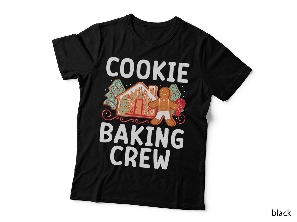 Christmas Cookie Taster Cookie Baking Crew Gingerbread T-Shirt