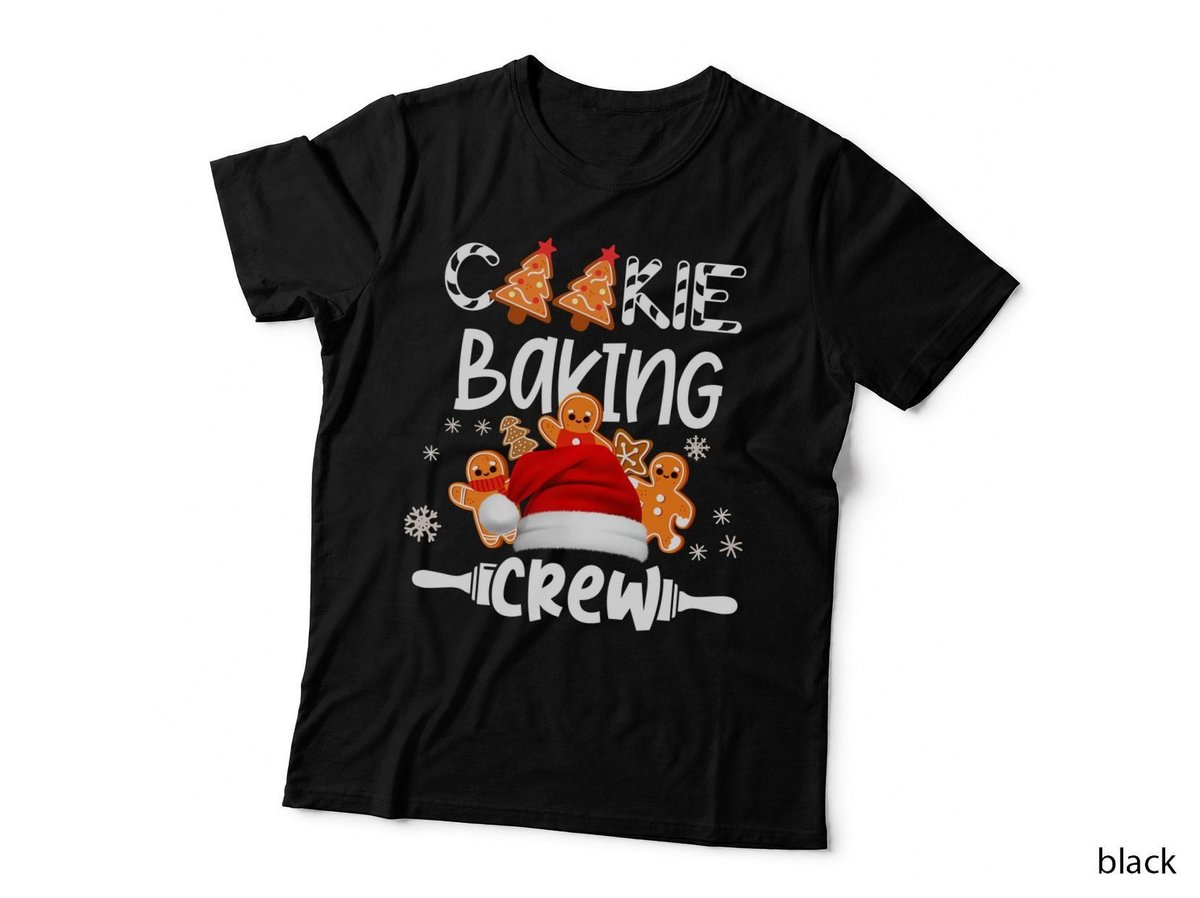 Christmas Gingerbread Man T-Shirt, Festive Holiday Style, Holiday Gift Idea