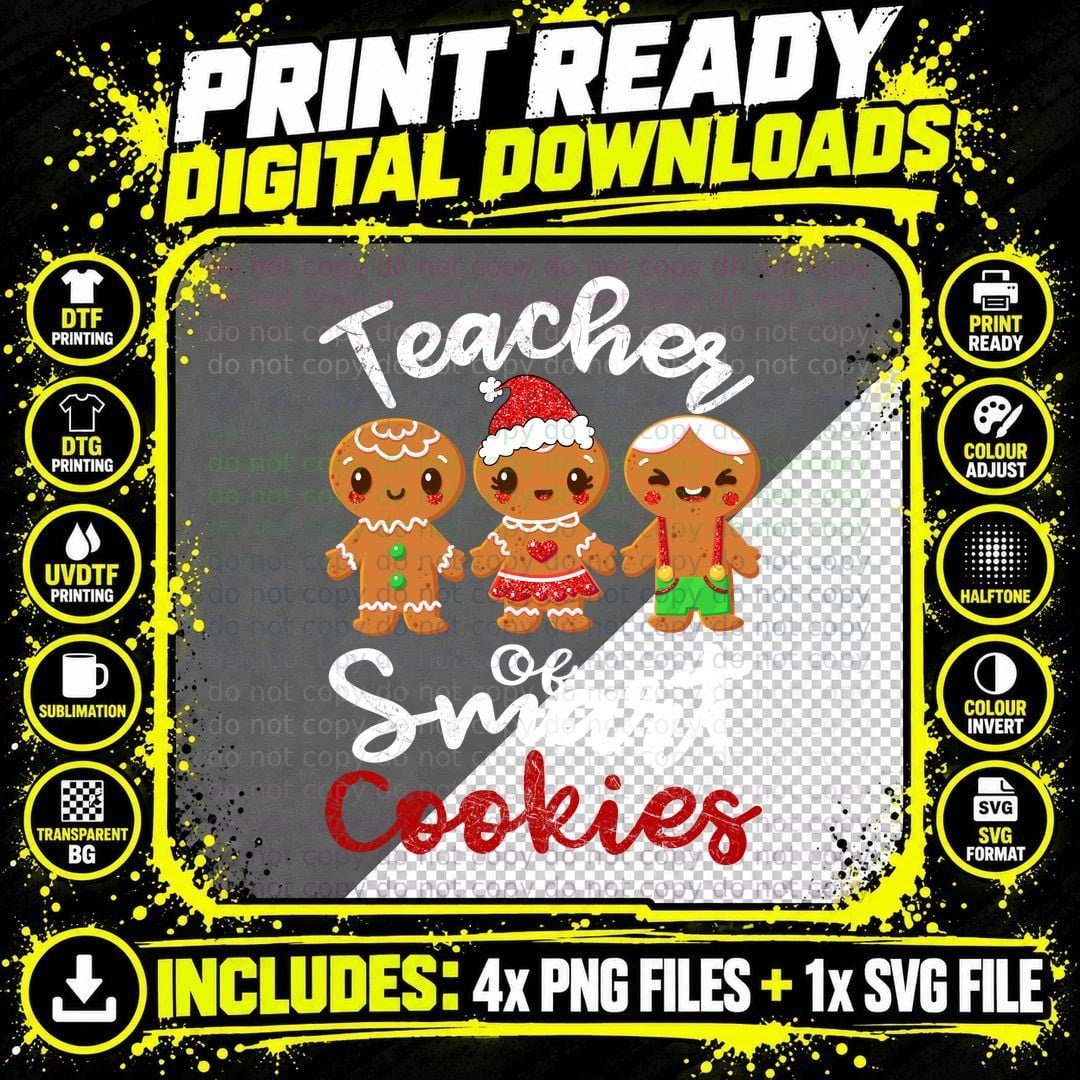 Christmas Gingerbread Man T-Shirt, Festive Holiday Theme Png SVG Digital Bundle