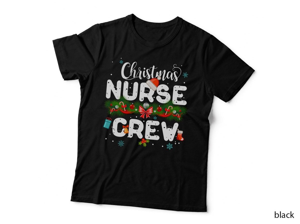 Christmas Holiday Garland T-Shirt, Festive Winter Theme, Holiday Vibes