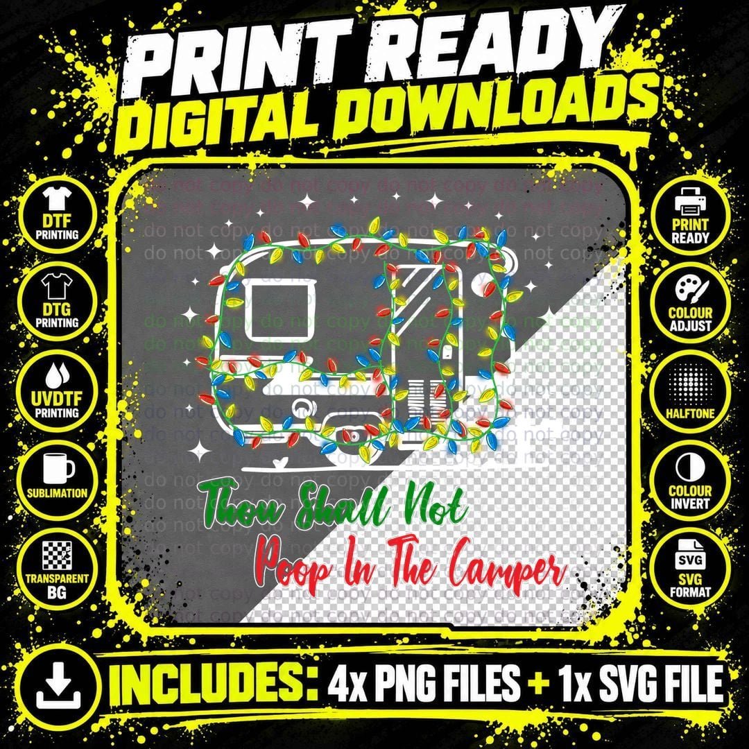 Christmas Holiday Lights T-Shirt, Festive Holiday Print Png SVG Digital Bundle