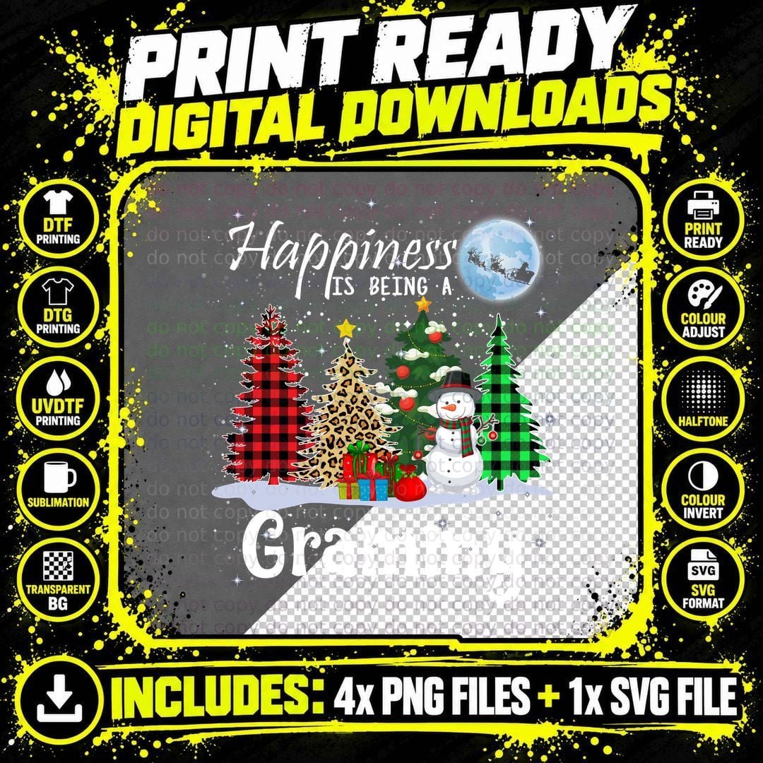 Christmas Plaid Tree T-Shirt, Festive Holiday Style Png SVG Digital Bundle