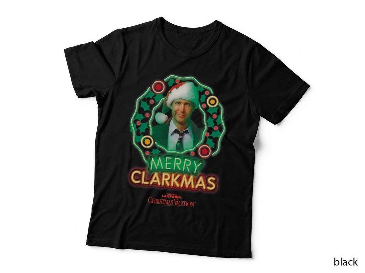 Christmas Vacation Neon Clark T-Shirt