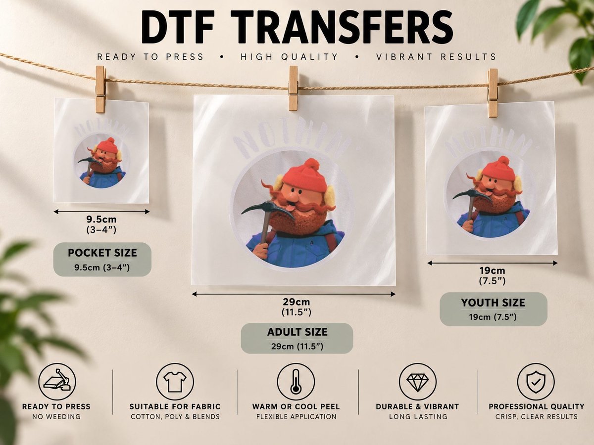 Cornelius of the Yukon Christmas Special Nothin' Cornelius DTF Transfer Iron On