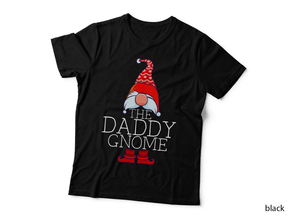 Daddy Gnome Family Matching Group Christmas Outfits Pictures T-Shirt