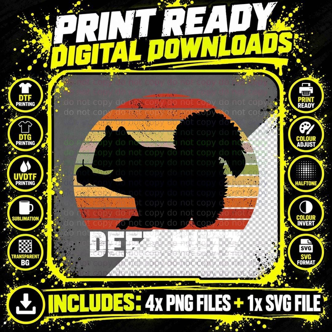 Deez Nutz Christmas Gopher Funny Saying Dees Nutz Ugly Png SVG Digital Bundle