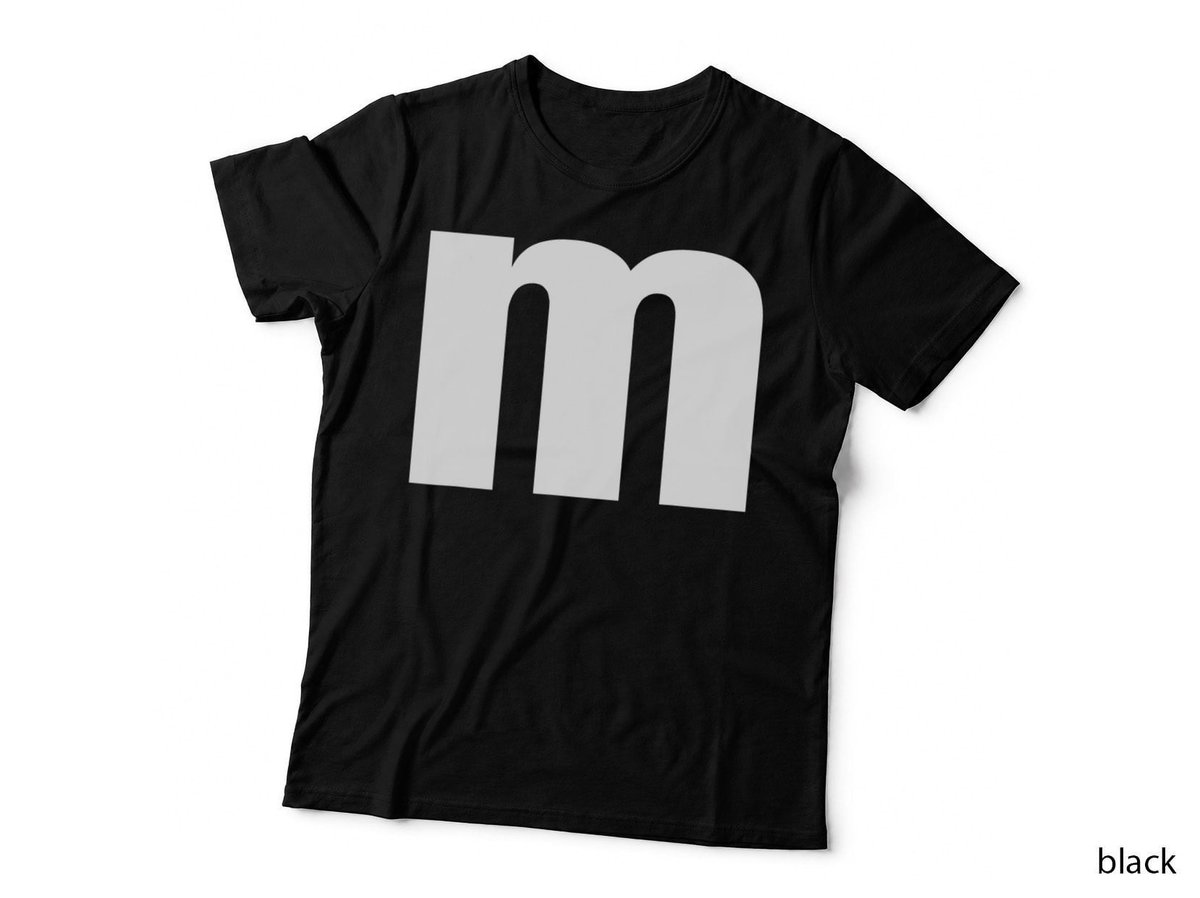 Letter M Groups Costume Matching for Halloween or Christmas T-Shirt