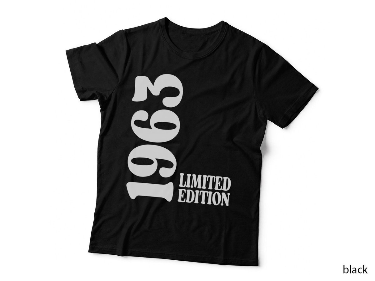 Limited Edition 1963 Christmas Retro Vintage Birthday T-Shirt