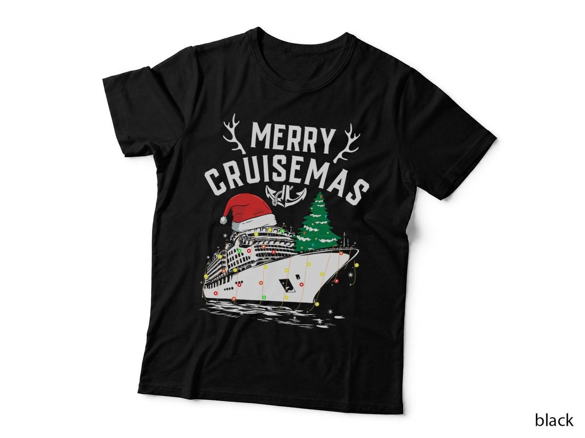 Merry Cruisemas Funny Cruise Ship Family Christmas Gift T-Shirt