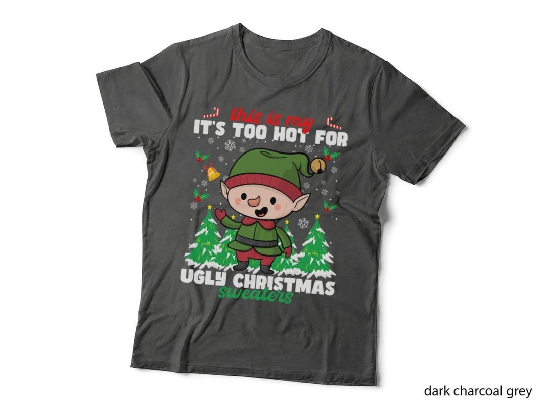 This Is My It's Too Hot for Ugly Christmas Sweaters Gnomes T-Shirt