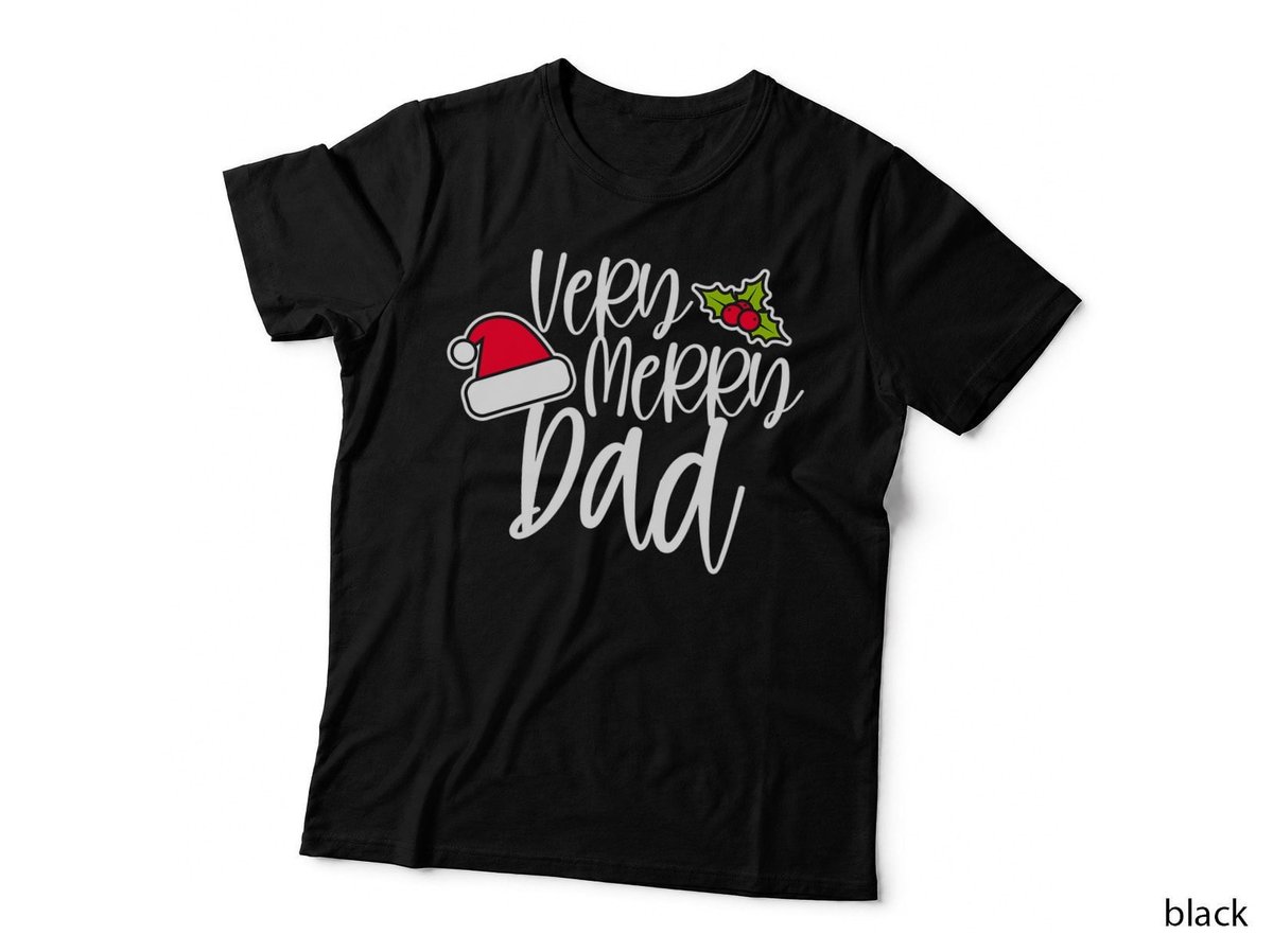 Very Merry Dad Christmas T-Shirt
