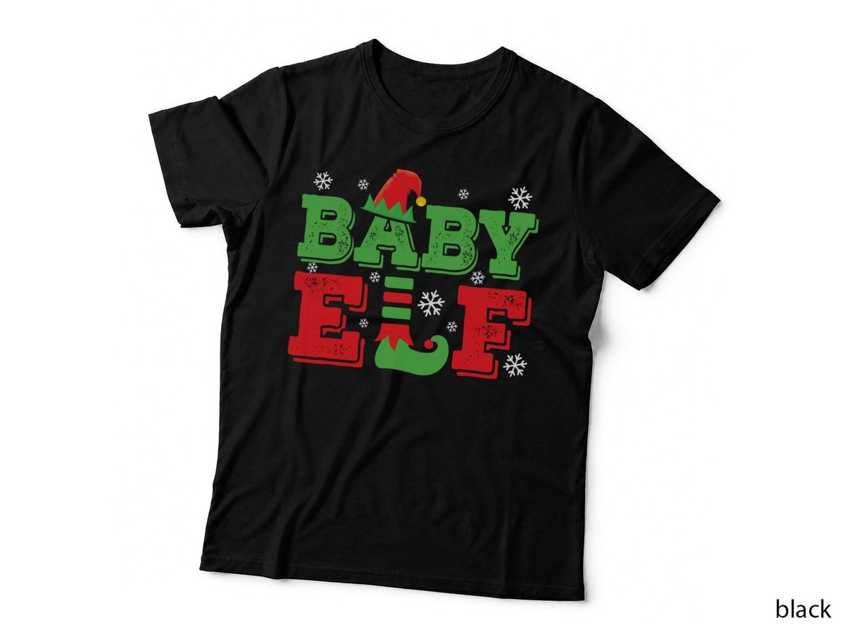 Baby Elf T-Shirt, Christmas Holiday, Kids Apparel