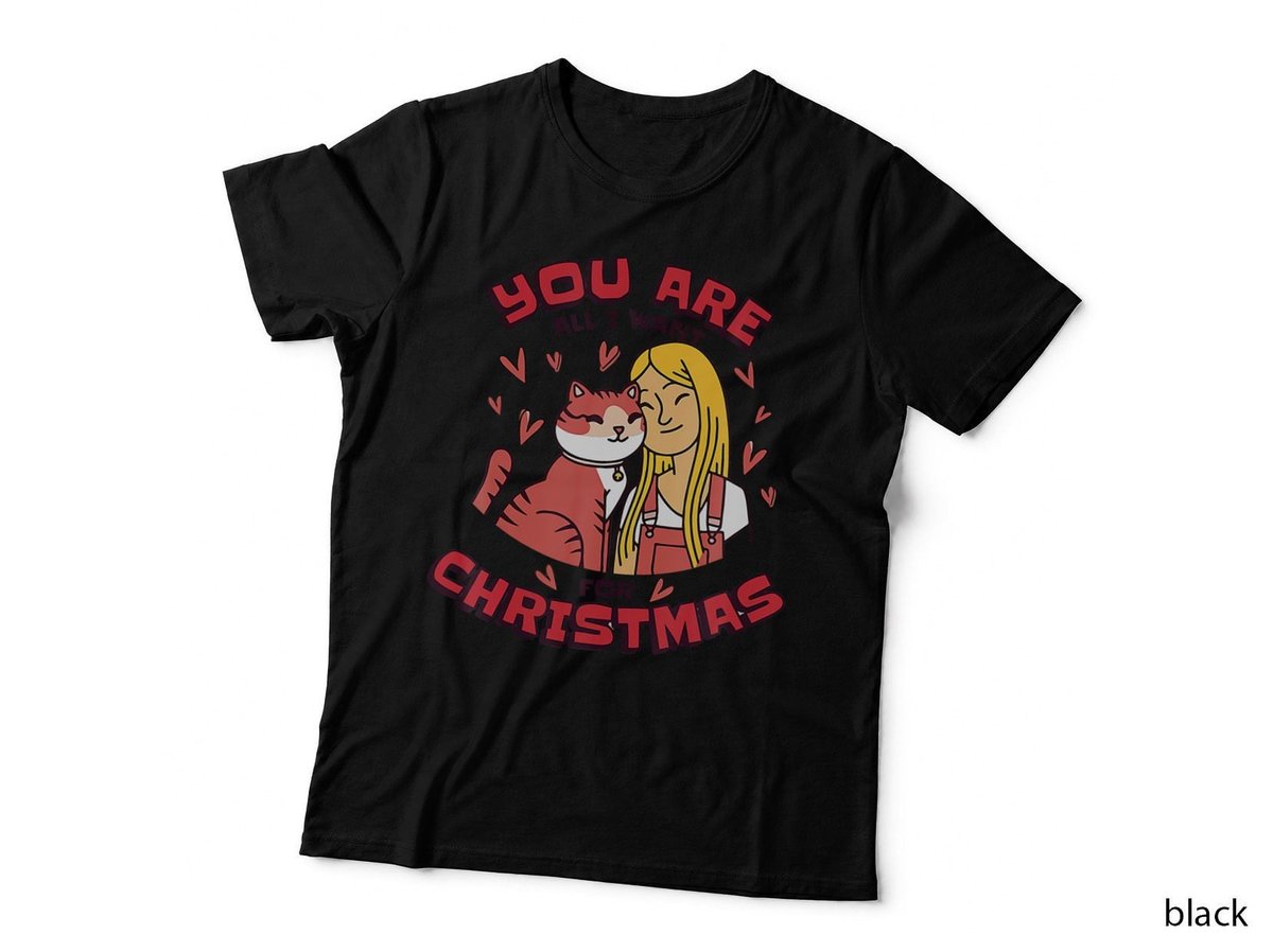 Cat Lover Christmas Pajama T-Shirt, Festive Holiday Print, Pet Owner Gift