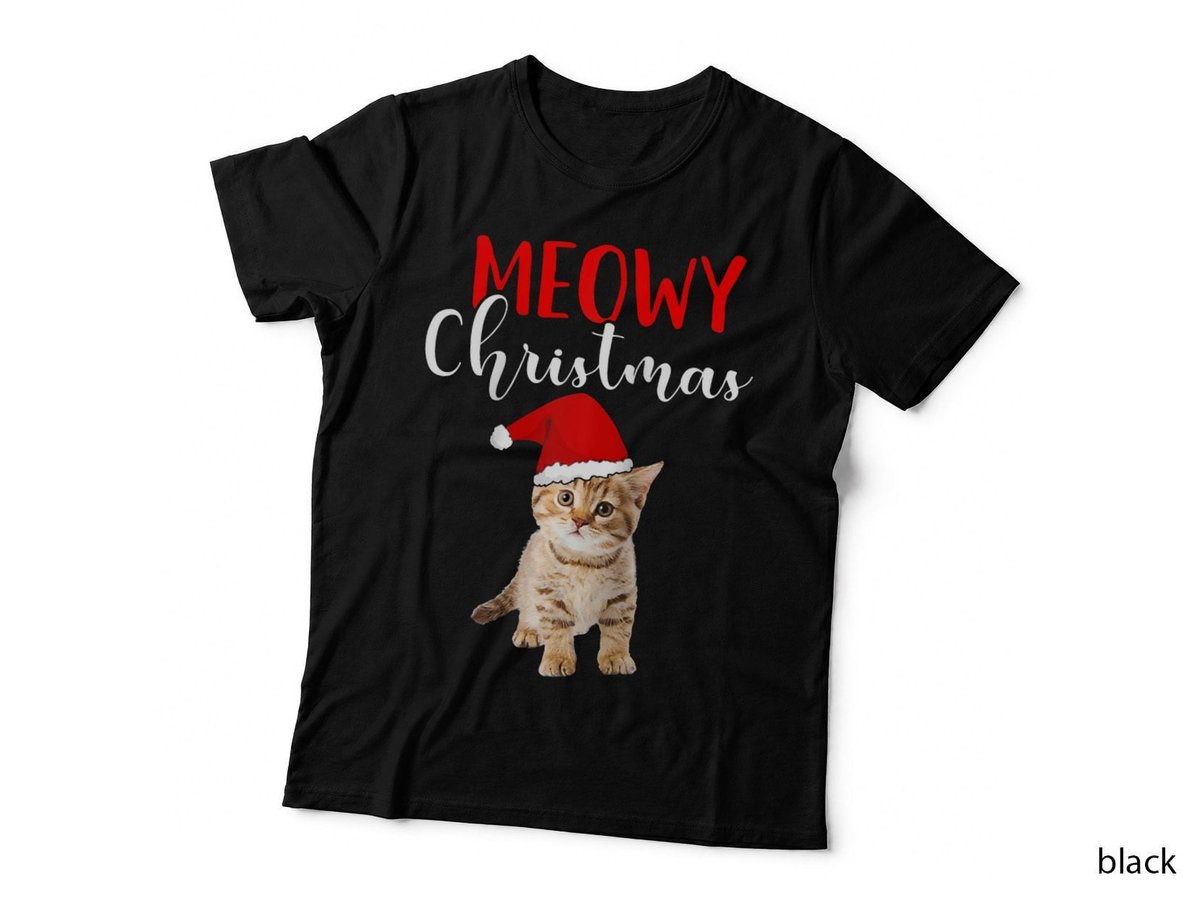 Cat Lover Merry Christmas Catmas Shirt, Holiday Gift T-Shirt