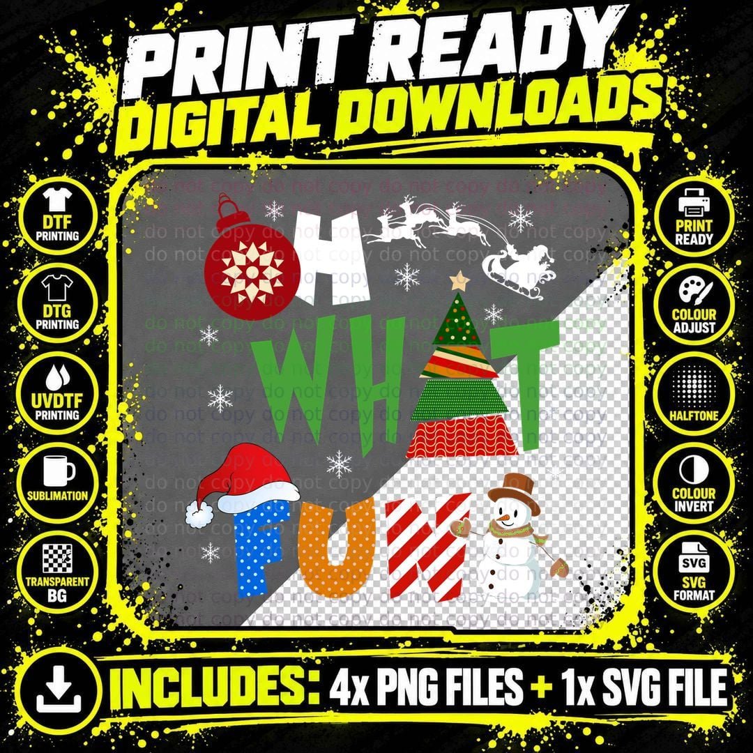 Christmas Ornament T-Shirt, Festive Holiday Print Png SVG Digital Bundle