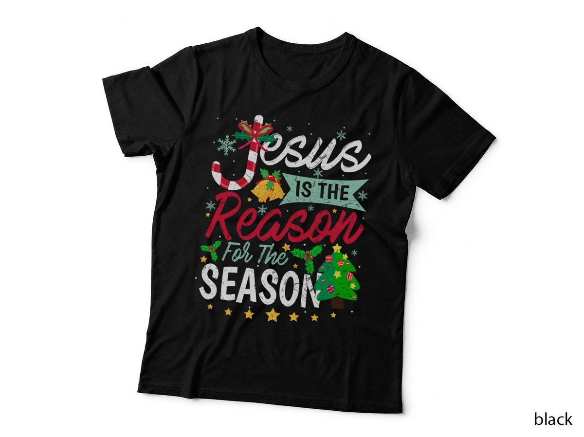 Christmas Religious Reason T-Shirt, Religious Christmas Apparel