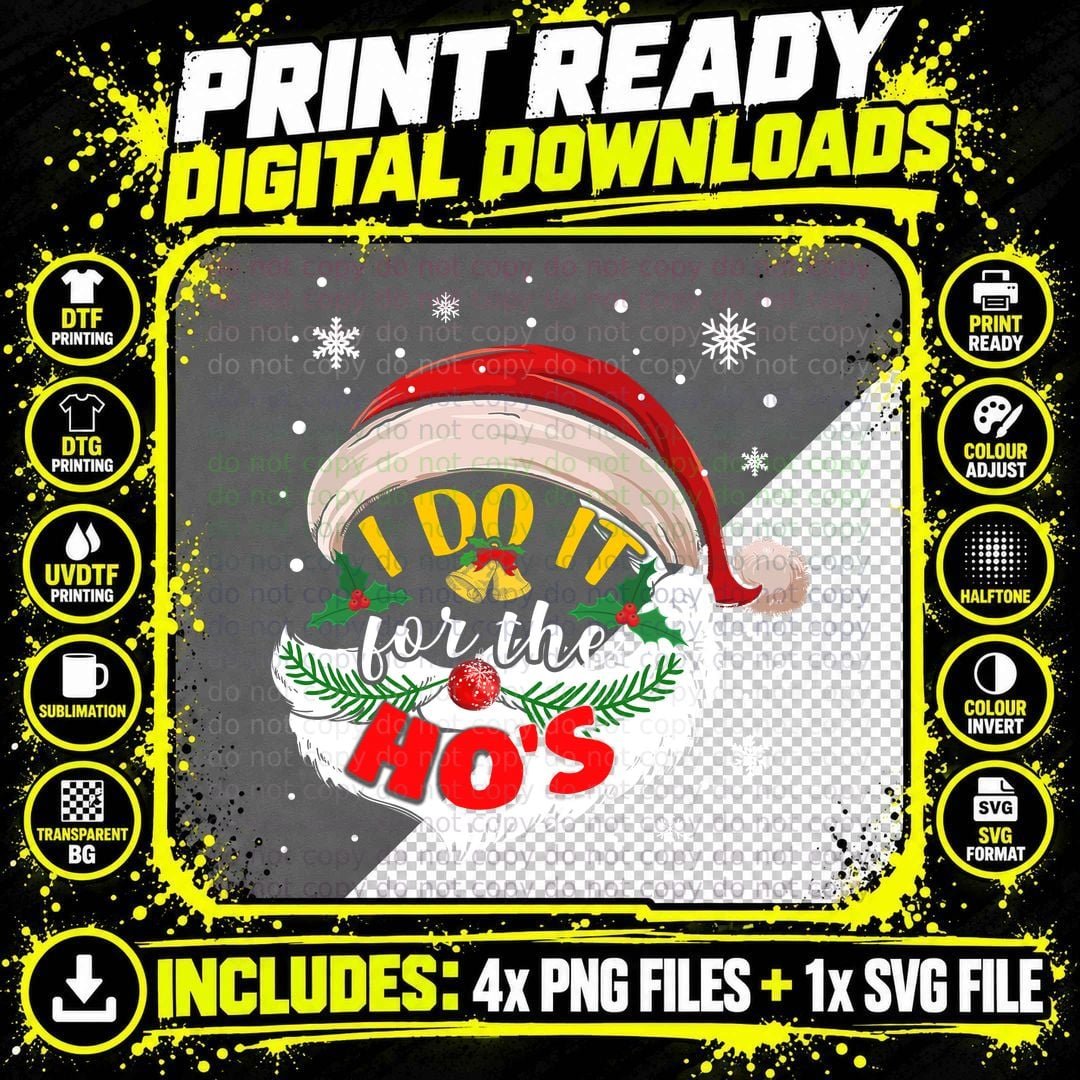 Christmas Santa Hat T-Shirt, Festive Holiday Design Png SVG Digital Bundle