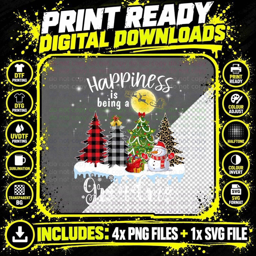 Christmas Snowman T-Shirt, Festive Holiday Design Png SVG Digital Bundle