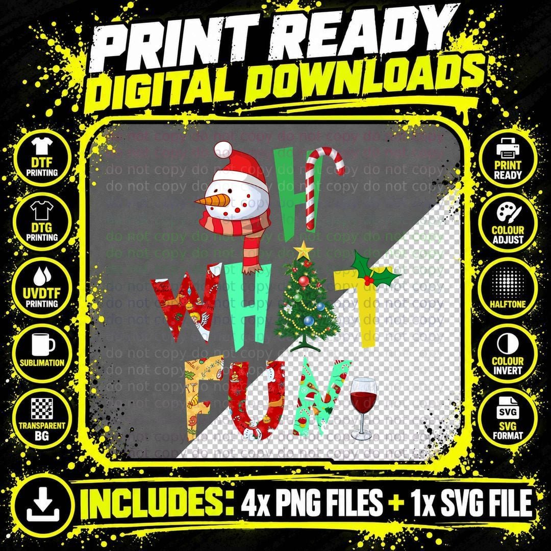 Christmas Snowman T-Shirt, Festive Holiday Print Png SVG Digital Bundle