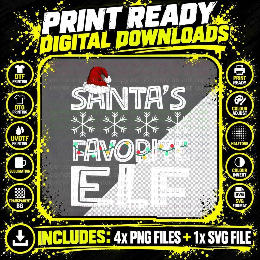 Christmas String Lights T-Shirt, Festive Holiday Print Png SVG Digital Bundle