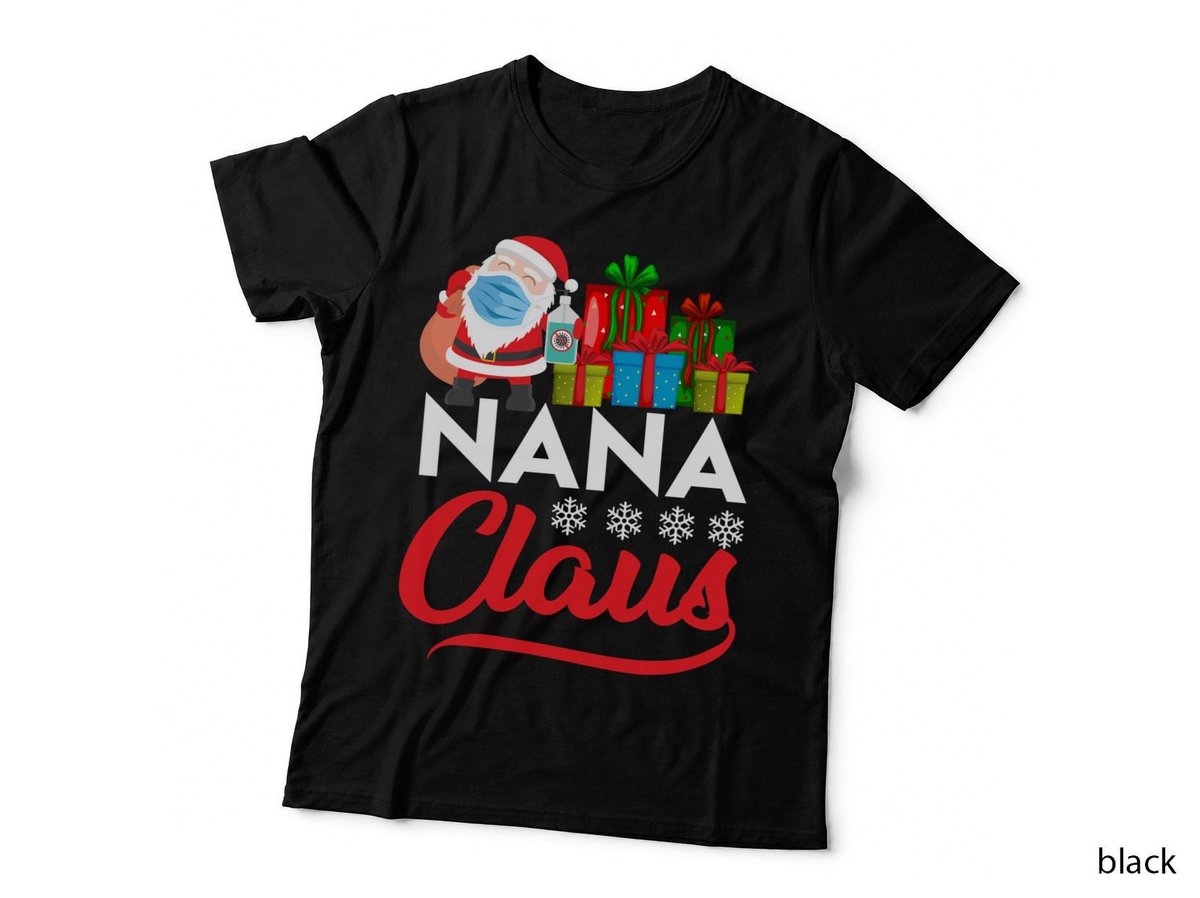Claus Christmas T-Shirt, Festive Santa Claus Design, Holiday Gift Idea