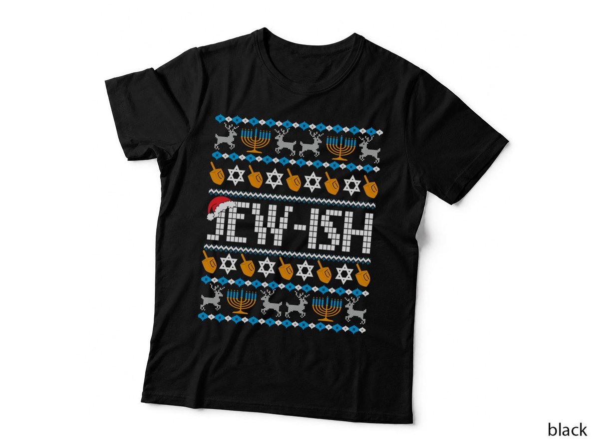 Hanukkah Menorah T-Shirt, Festive Hanukkah Design, Hanukkah Gift Idea