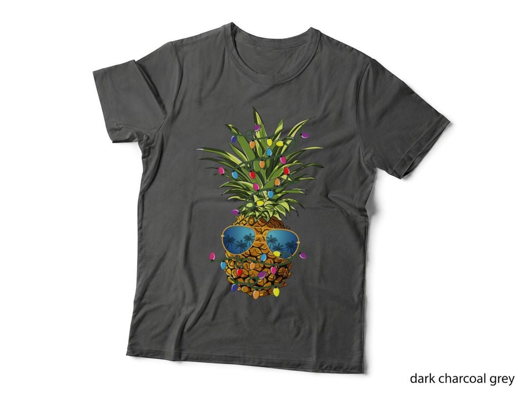 Pineapple Party T-Shirt, Tropical Summer Vibes, Festive Fun